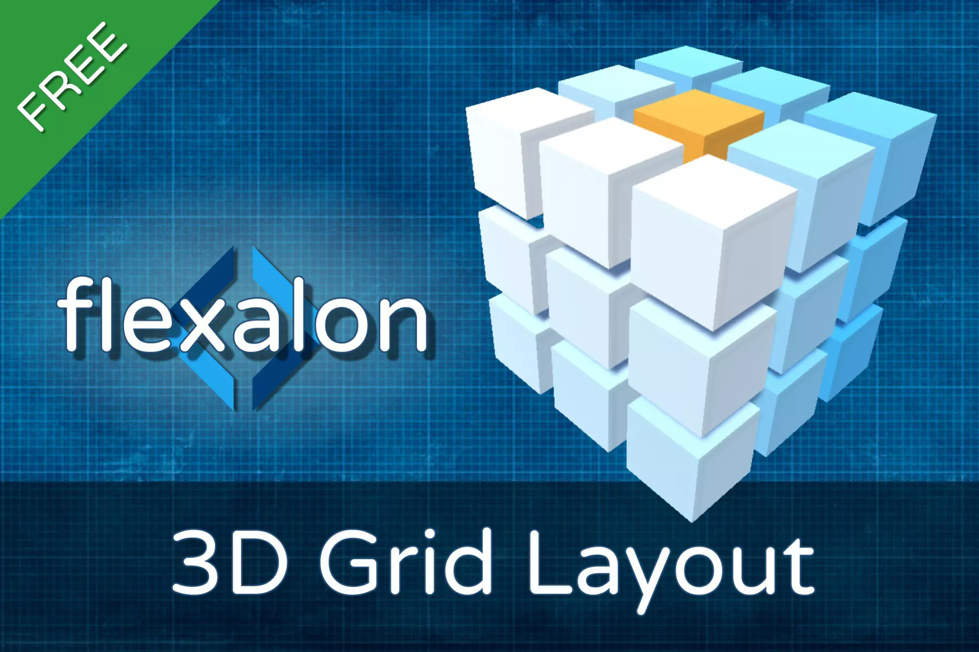FREE. Flexalon. 3D Grid Layout.