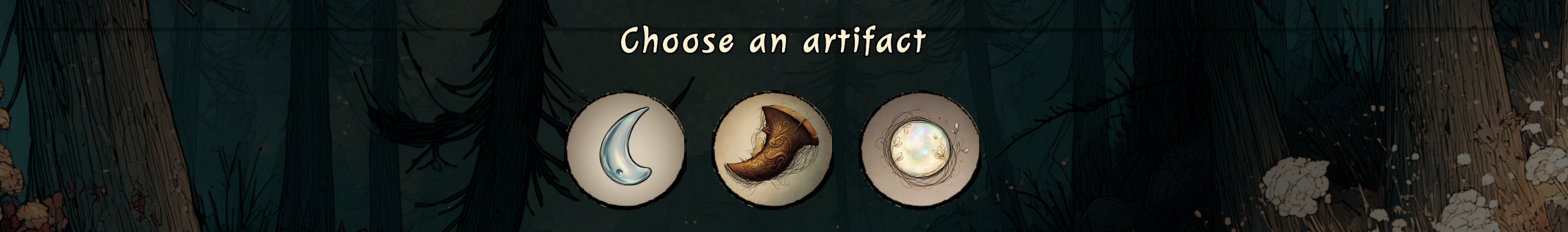Three Mythbinder artifacts